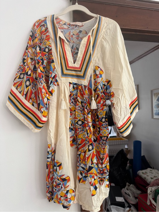 Tory Burch Tops - Tory Burch Multicolor Boho Embroidered Tunic- Stunning! 🤩